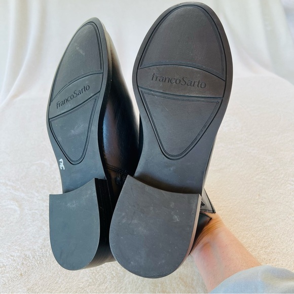 Franco Sarto Black Ankle Boots - Picture 5 of 10